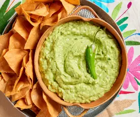 Tomatillo Avocado Guacamole