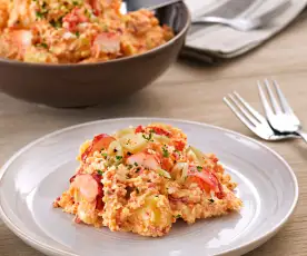 Ensaladilla de patata con bogavante