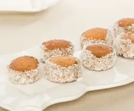 Alfajores à la coco et au caramel