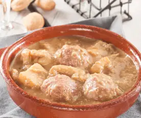 Albóndigas con sepia