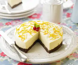 Cheesecake de laranja