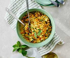Zucchini-Minz-Salat