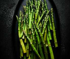 Steamed Asparagus