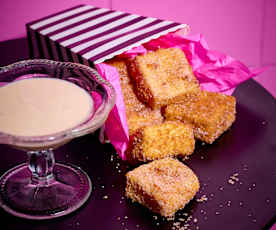 Frittierte Milch (Leche frita)