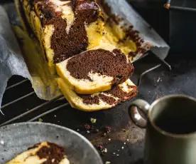 Cake marbré à la vapeur