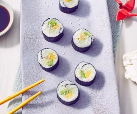 Blumenkohl-Sushi