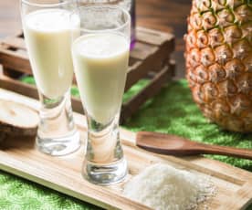 Yogurt liquido alla piña colada