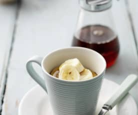 Banana Mug Cakes