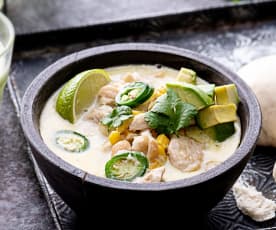 Menù: Zuppa al formaggio; panini al vapore; bevanda coriandolo e lime (Bimby Friend)
