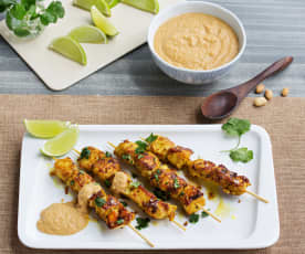 Chicken Satay with Peanut Sauce (Hestan Cue™)