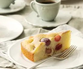 Red Grape and Olive Oil Cake