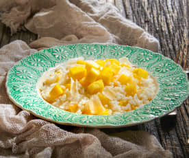 Risotto mango e Parmigiano reggiano