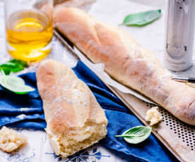 Baguettes au levain de blé