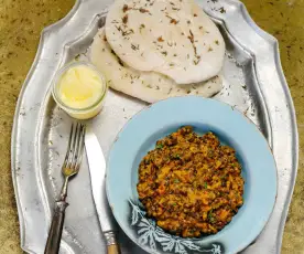 Lenticchie nere (Dahl Makhani)