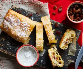 Rétes hongrois (strudel aux raisins secs)