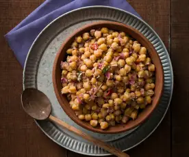 Chickpea sundal