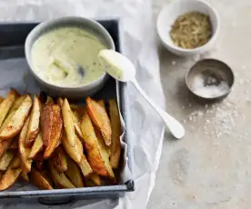 Batatas "fritas" saudáveis