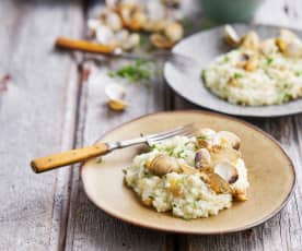 Arroz de berbigão da avó da Catarina