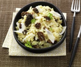 Risotto aux morilles