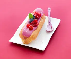 Eclairs aux fruits rouges