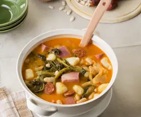 Caldo gallego exprés