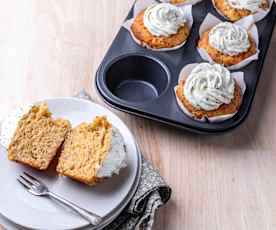 Fancy smoked salmon and dill cream muffin