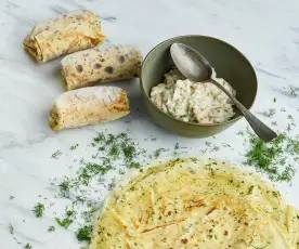 Crepes de peixe