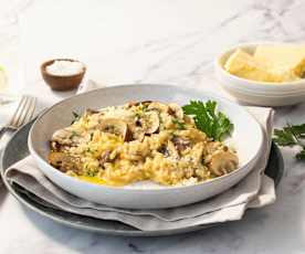 Mushroom risotto