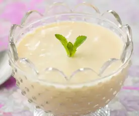 Mousse de pêssego