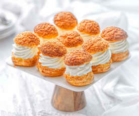 Choux craquelins à la vanille