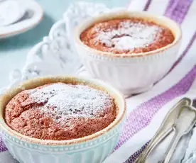 Souffle de chocolate