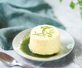 Parfait glacé citron vert et coriandre