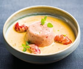 OCTOBRE Gâteau de foie blond de Bresse et écrevisse - Eric Robert