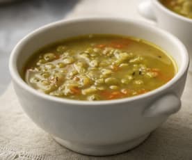 Soupe danoise aux pois cassés