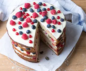 Tarta versátil para celebrar