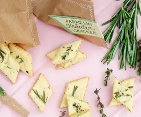 Parmesan Kräuter Cracker