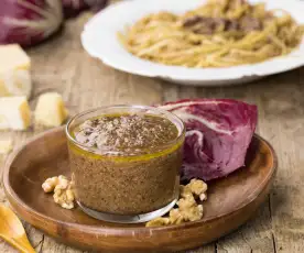 Pesto radicchio e noci