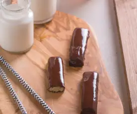 Biscotti ricoperti di cioccolato