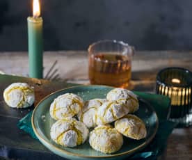 Lemon Crinkle Cookies