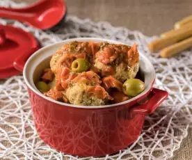 Polpette di pesce spada alla pizzaiola