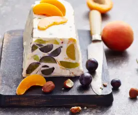 Nougat de chèvre aux fruits frais