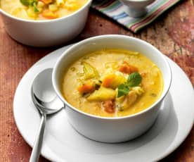 Sopa minestrone