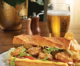 Hurricane Po'Boy with Saffron Aioli