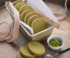 Matcha-Vanille-Kekse