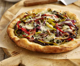 Roasted Vegetable Pizza