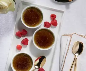 Green Tea Crème Brûlée
