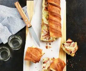 Baguette flammekueche