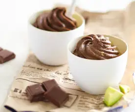 Crème chocolat-avocat