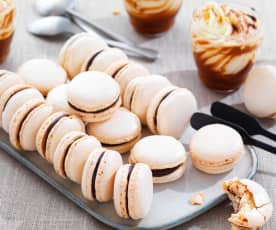 Macarons chocolat-caramel