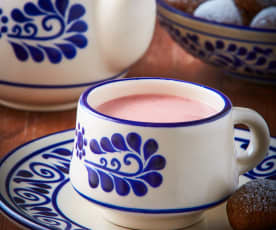 Atole de fresa